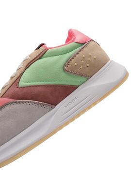 Zapatillas Hoff Rambla Rosa y Verde Para Mujer