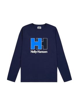 Camiseta Helly Hansen HH Heritage Azul Hombre