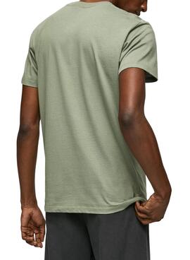 Camiseta Pepe Jeans Eggo Verde para Hombre