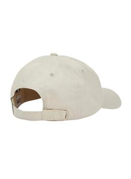 Gorra Tommy Jeans Flag Cap Beige 