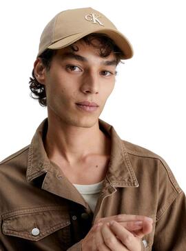 Gorra Calvin Klein Jeans Archive Beige para Hombre