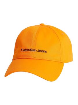 Gorra Calvin Klein Jeans Institutional Naranja 