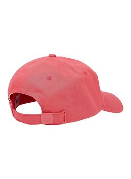 Gorra Tommy Jeans Flag Cap Rosa 