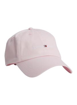 Gorra Tommy Jeans Sport Cap Rosa 