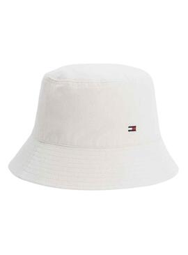 Gorro Tommy Hilfiger Bucket Blanco 