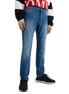 Pantalón Vaquero Tommy Jeans Scanton Slim Azul 