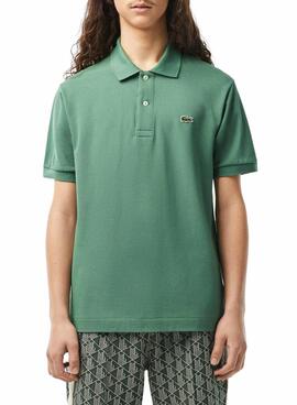 Polo Lacoste Basic Verde para Hombre