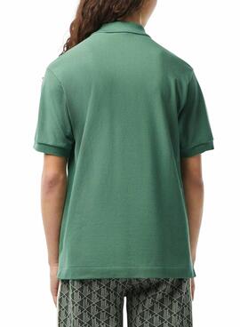 Polo Lacoste Basic Verde para Hombre