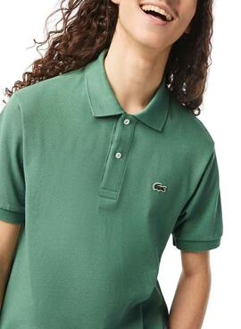 Polo Lacoste Basic Verde para Hombre