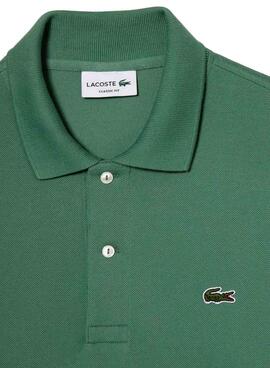 Polo Lacoste Basic Verde para Hombre