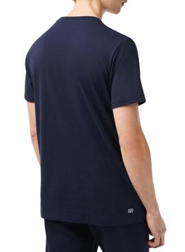 Camiseta Lacoste Sport Marino para Hombre