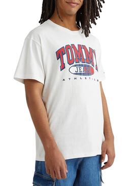 Camiseta Tommy Jeans Graphic Blanco Hombre