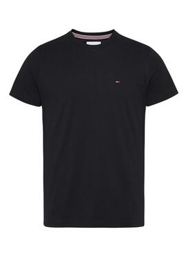 Camiseta Tommy Jeans Original Jersey Negro Hombre