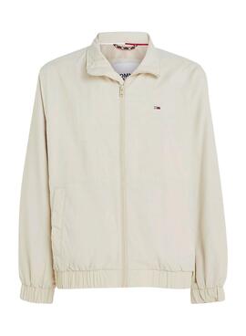 Chaqueta Tommy Jeans Essential Beige para Hombre