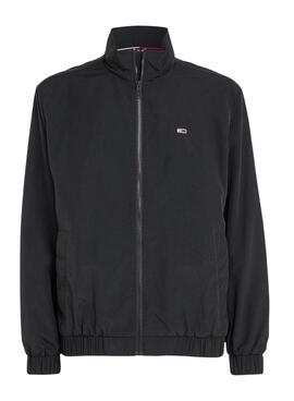 Chaqueta Tommy Jeans Essential Negro para Hombre