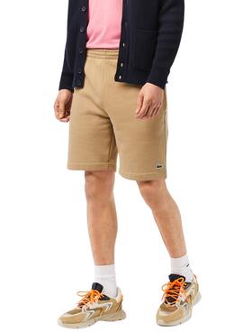 Bermuda Lacoste Jogger Basic Camel para Hombre