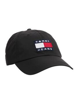 Gorro Tommy Jeans Heritage Negro para Hombre