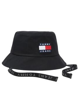 Sombrero Tommy Jeans Heritage Stadium Negro