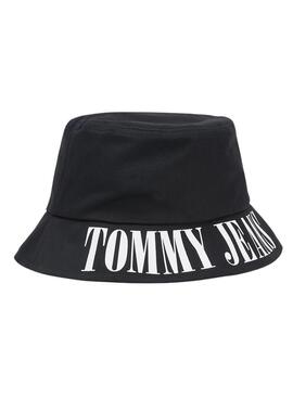 Sombrero Tommy Jeans Heritage Stadium Negro