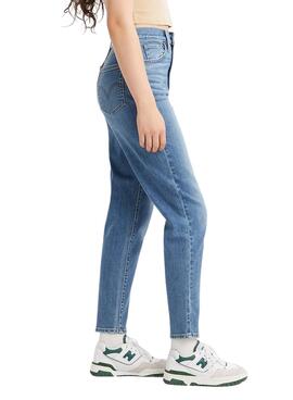 Pantalón Vaquero Levis High Waisted Azul Mujer