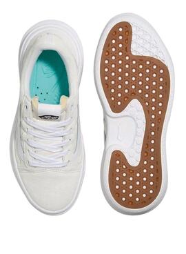 Zapatillas Vans Old Skool Overt Blanco Mujer