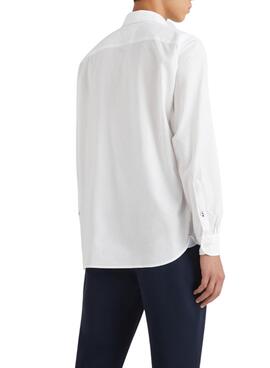 Camisa Tommy Hilfiger Core Flex Blanco para Hombre