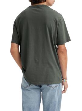 Camiseta Levis Relaxed Fit Verde para Hombre