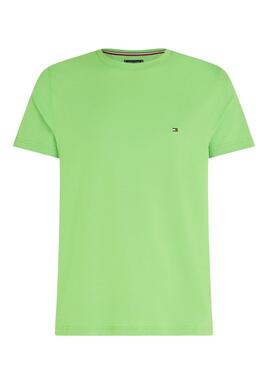 Camiseta Tommy Hilfiger Stretch Verde para Hombre