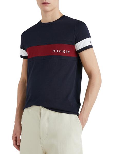 Camiseta Tommy Hilfiger Placement Hombre