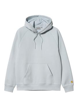 Sudadera Carhartt Hooded Chase Azul Hombre