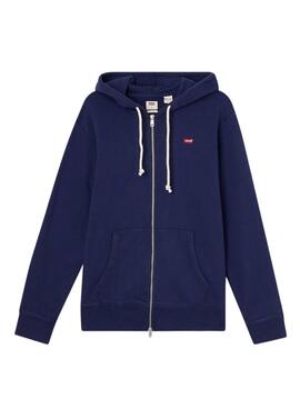 Sudadera Levis New Original Azulón para Hombre