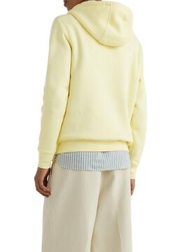 Sudadera Tommy Hilfiger Logo Hoody Amarillo Hombre