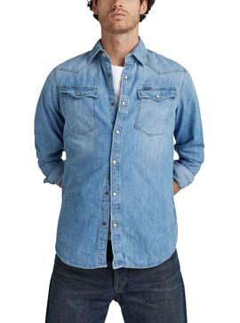 Camisa G-Star 3301 Slim Denim para Hombre