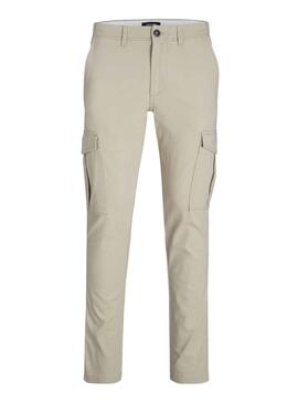 Pantalón Jack And Jones Marco Joe Beige Hombre