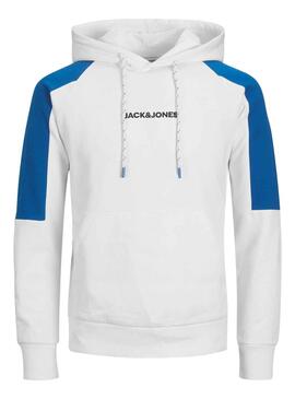 Sudadera Jack And Jones Globus Blanco para Hombre