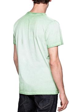 Camiseta Pepe Jeans Wesr Sir Verde Hombre
