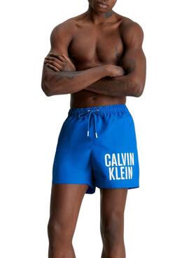 Bañador Calvin Klein Intense Azulón para Hombre