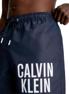 Bañador Calvin Klein Intense Marino para Hombre