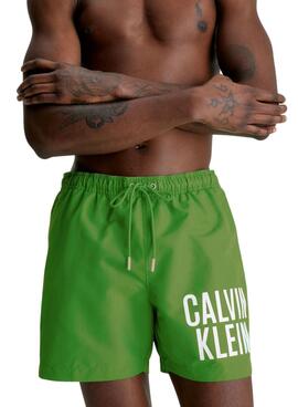 Bañador Calvin Klein Intense Verde para Hombre