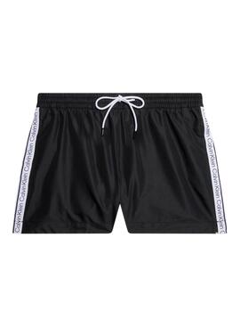 Bañador Calvin Klein Short Negro para Hombre