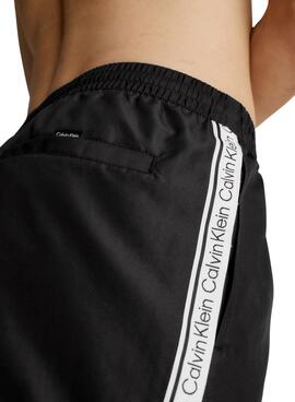 Bañador Calvin Klein Short Negro para Hombre