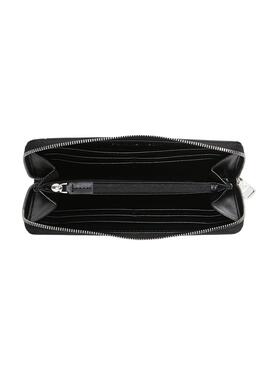 Cartera Calvin Klein Mono Zip Negro para Mujer