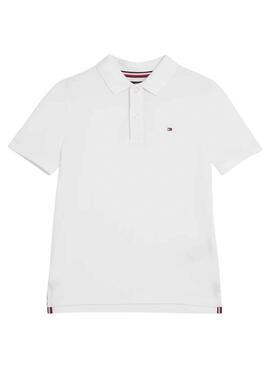 Polo Tommy Hilfiger TD Blanco para Niño