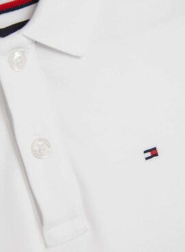 Polo Tommy Hilfiger TD Blanco para Niño