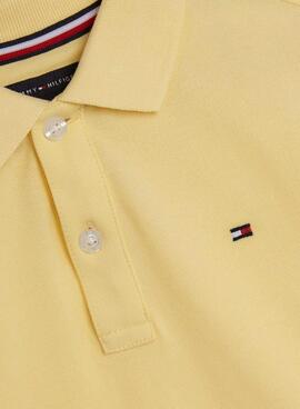 Polo Tommy Hilfiger TD Amarillo para Niño