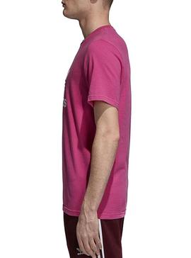 Camiseta Adidad Trefoil Rosa