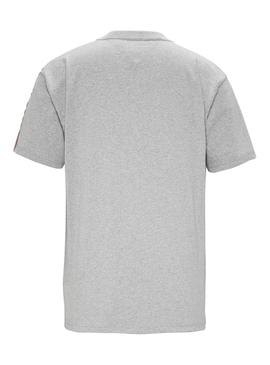 Camiseta Tommy Jeans Sleeve Gris Hombre