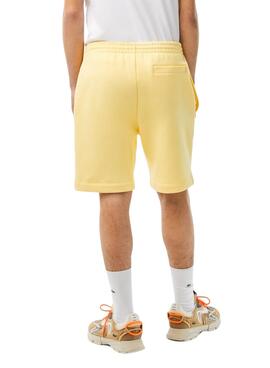 Bermuda Lacoste Jogger Amarillo Hombre
