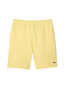 Bermuda Lacoste Jogger Amarillo Hombre