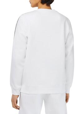 Sudadera Lacoste Streetwear Blanco para Hombre